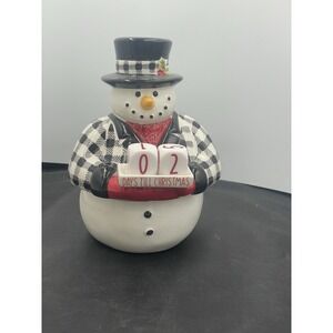 Scentsy Kickoff to Christmas Snowman Holiday Winter Wax Scent Warmer(37)